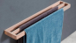 Mobile Preview: Andersen Handtuchhalter doppelt Eiche
